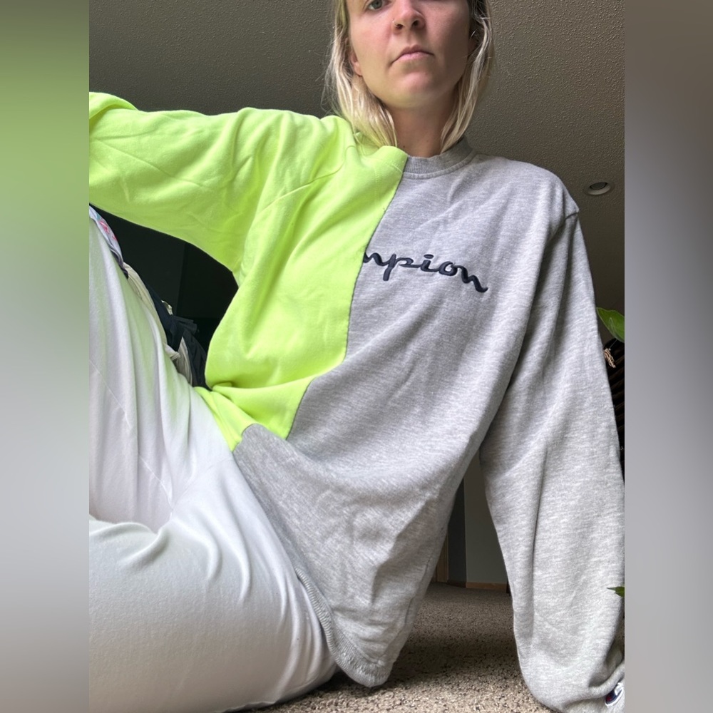 Homemade yin yang sweatshirt